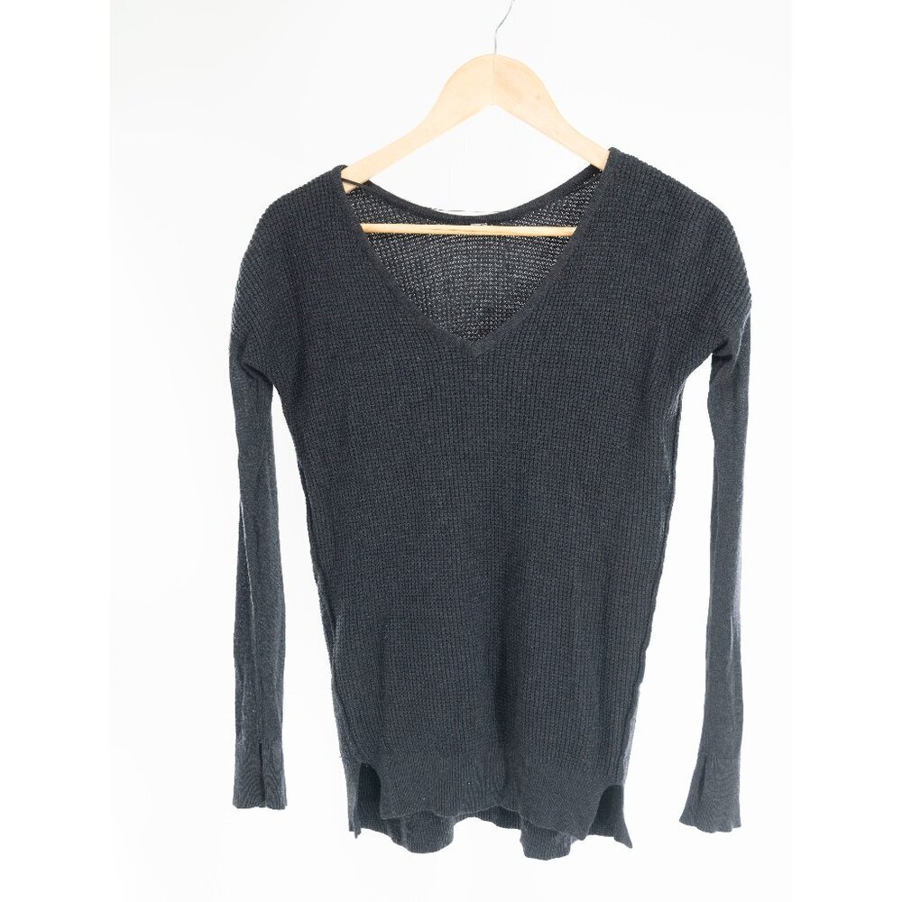 Lululemon The Sweater Life Heathered Black | 8 - Picture 3 of 11